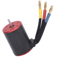 Miniatyrbilde 5 av 8: RC 3650 2300KV 4-polet Vanntett Børsteløs Motor med 4mm Bananplugg for 1/10 RC Bil Oppgraderingsdeler