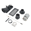 Miniatyrbild 8 av 8: 40 mm RC Boat Jet Pump Thruster RC Boat Thruster Jet Pump Set med 775 Borstad Motor Grå