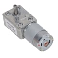 Miniatyrbilde 5 av 8: 60RPM Rektangulær DC Ormgirmotor Høy Nøyaktighet DC Hastighetsreduksjon Girmotor DC24V