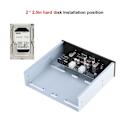 Miniatyrbild 7 av 8: Power Strömbrytare Hårddiskväljare SATA Drive Switcher för stationär PC-dator
