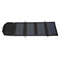 Miniatyrbillede 7 af 8: 7,2W Solpanel Foldebart Bærbart Solar Opladerpanel med USB Interface til Telefonopladning Sort