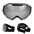Miniatyrbild 8 av 8: Skidsnowboardglasögon Double Layer linser Anti-Imma UV-skydd Snöglasögon för vuxna (silver)