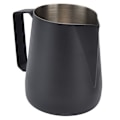 Miniatyrbild 3 av 8: Mjölkskummare Pitcher Tjockare Skummare Kopp 450ml med Spetsig Pip för Kaffemaskin CafeBlack