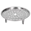 Miniatyrbillede 3 af 8: Rustfrit Stål Dampstativ Tripod Design Non Stick Stativ til Mad Kage(23.5CM )