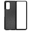 Miniatyrbillede 1 af 8: Forretningsstil Mønster Læder Smartphone Etui til Xiaomi MIX FOLD Etui til Telefonbeskyttelse Sort