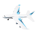 Miniatyrbilde 6 av 8: 2,4 GHz 2-kanals fjernstyrt fly RC flyvemaskin seilfly for barn over 14 år, jenter og gutter, dobbelt batterier
