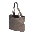 Miniatyrbilde 3 av 8: Yogamatte bæreveske Bærbar oppbevaring Canvas Carryall skulderveske 2 lag med glidelås Grå