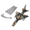 Miniatyrbild 1 av 8: 1:72 Gjutmodell av flygplan med displaystativ Hög simulering Kompakt legering Flygplan Jaktmodell