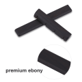 Miniatyrbilde 6 av 8: Ebony Ukulele Bridge Sadel og Mutter for 4 Strings Ukuleles Reparasjonsdeler for musikkinstrumenter