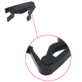 Miniatyrbilde 7 av 8: Hurtigskiftende legering Trigger Clamp Key Capo for 6-strengs Folk Classic Guitar (svart)