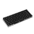 Miniatyrbillede 7 af 8: Mekanisk Tastatur Kabelforbundet 82 Taster Desktop Notebook Computer Tilbehør til Gaming Kontor Sort Sølv Hvid Lys