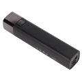 Pikkukuva 5 / 8: Ladattava Superkirkas Taskulamppu Mini USB Sähkötaskulamppu Virtapankkitoiminnolla Ulkoiluun Musta