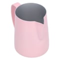 Miniatyrbilde 7 av 8: Melkeskummerkopp 304 Rustfritt Stål Tykk Kaffe Latte Melkekanne 600ml Rosa