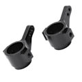 Miniatyrbilde 3 av 8: 2 stk. Styrekopper Aluminium Legering RC Bil Erstatningsdeler Tilbehør for TAMIYA CC01 Svart