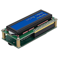 Miniatyrbild 4 av 8: LCD-displaymodul 1602 Skärm Utbyggnadskort Tillbehör för Raspberry Pi Pico I2C Seriell Port