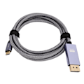 Pikkukuva 5 / 8: Type C - DP HD -kaapeli USB C - DisplayPort 1.4 -kaapeli kannettavalle puhelimen näytölle samalla näytöllä DP - Typec -linjaan 1,5 m / 4,9 jalkaa