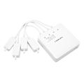 Miniatyrbilde 5 av 8: Drone Batterilader 4-veis UAV Lading Hub Tilbehør med USB-port for DJI Mini 3 Pro AU-plugg 100‑240V
