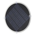 Pikkukuva 8 / 8: Pyöreä aurinkokennopaneeli Mini monokristallinen epoksilevy Korkea muuntoteho 20W 12V auton akun lataukseen ja sytytykseen