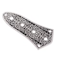 Miniatyrbild 4 av 8: Ersättningsdel för volymkontrollplatta för jazzbasgitarrer Silversvart