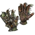 Miniatyrbild 5 av 8: Pongee 3D Bekväm Leaf Camo Full Finger NonSlip Handskar Utomhus Jakt Tillbehör