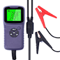 Miniatyrbillede 1 af 8: A300 Digital Bilbatteri Tester LCD Batteritest Analysator Auto Test Diagnostiske VærktøjerLilla