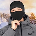 Miniatyrbild 2 av 8: Balaclava Ansiktsskydd Hjälmfoder Vindtät Andningsbar Stretchig Huvudbonad med Glasögonhål för Män Kvinnor Vintercykling Löpning Skidåkning