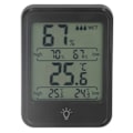 Miniatyrbild 1 av 8: Digital termometer hygrometer professionell elektronisk fuktighetstemperaturmätare med LCD-display för inomhus utomhus