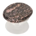 Miniatyrbilde 7 av 8: Stone Phone Grip Utsøkt Unik Natural Jade Utvidbar Mobiltelefon Grip Stand Holder Rødt mønster