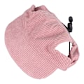 Miniatyrbillede 6 af 8: Hund Solhat Mode Casual UV Beskyttelse Åndbar Øre Huller Justerbar Kæledyrshat til Udendørs Rejser Camping Pink XL