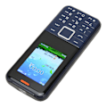 Pikkukuva 8 / 8: S502 2G Lukittu Monitoiminen Ikäihmisten Matkapuhelin 2,4 tuuman Näyttö 3000mAh Dual SIM Puhelin 100‑240V Sininen EU-Pistoke