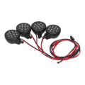 Miniatyrbild 5 av 8: 1/5 Remote Control Car 4 LED-lampor för Lotus Shape Receiver Power Light för HPI