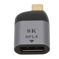 Miniatyrbilde 7 av 8: Mini Metall Type C Hann til DP Adapter Kompatibel Windows Android OS X