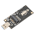Miniatyrbild 4 av 8: USB3.0 4G-moduladapterkort NGFF M.2 Nyckel B till USB 3.0-adapter med SIM-kortplats för 4G 5G-modul