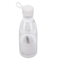 Miniatyrbillede 7 af 8: Blender Elektrisk Mini Bærbar USB Opladning Hvid Smart Beskyttelse Individuel Fødevarekvalitet PP 300ml Kop Blender