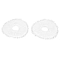 Miniatyrbilde 2 av 8: 2 stk. Fibermoppklut reservedeler for feie- og dra-integrert robot
