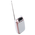 Miniatyrbilde 8 av 8: Stemmeforsterker Bærbar oppladbar Bluetooth-stemmeforsterker med kablet mikrofonhodesett for lærerveiledning Rose Gold