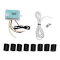Miniatyrbillede 1 af 8: Inkubatorstyringstermostat Digital Display Automatisk Intelligent Inkubatortermostat DIY Kit AC 110V‑220V