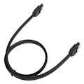 Miniatyrbillede 6 af 8: SATA-kabel 7-bens lige 8-core 3.0 harddiskledning med splitter til datakommunikation