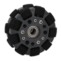 Miniatyrbillede 8 af 8: 100 mm Robot Omni Directional hjul med centerleje Robothjul udskiftning til robotbil