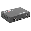 Miniatyrbild 4 av 8: Video Splitter 1 In 4 Out 1080P Stöd Plug and Play USB Power Alloy Case HD Splitter för stationär dator