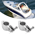 Miniatyrbillede 5 af 8: 2 stk. Bådhængsel i stål, øvre kæbe, marine hardware beslag, tip style 25 mm/0,98 tommer