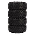 Pikkukuva 8 / 8: 4kpl 1.9 tuuman RC Crawler -renkaat Kumia 1/10 Crawler -renkaat muovisella pyörän navalla SCX10:lle