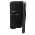 Miniatyrbild 3 av 8: Retro Mobiltelefon Flip- case Mobiltelefonhållare Plånbok Skyddande TPU- case för Iphone Svart för IPhone 13