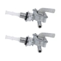 Miniatyrbilde 3 av 8: 2 stk motorsykkel ATV Gass Bensin Drivstofftank Bryterventil