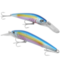 Miniatyrbilde 6 av 8: 2 stk kunstig plastsimulering dypdykking Minnow lokke agn fisketilbehør3#