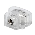 Miniatyrbillede 2 af 8: Nikkelbelagt Strømfordelingsblok til Jordforbindelse 1 Ind 3 Ud Bil Audio Stereo Modifikationsdele