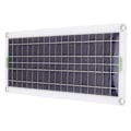 Miniatyrbillede 7 af 8: 12V til 220V 30W solcellepanel 220W solcelleinverter batterioplader kit til camping vandreture 10A