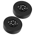 Pikkukuva 6 / 8: 54 mm pyörän vanteen renkaan muokkausosien lisävaruste sopii WPL D12 1/10 RC -automalliin musta
