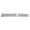 Miniatyrbilde 6 av 8: 20 mm metall netting klokkebånd i rustfritt stål hurtigutløser generell klokkerem for Galaxy Watch for Vivoactive HR for Amazfit GTS 2 Mini Silver