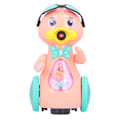 Miniatyrbillede 1 af 8: Kid's Elektrisk Boblemaskine Automatisk Boblemaskine Tegnefilm Duck Boble Blæser med Lys
